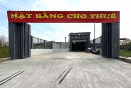 Củ Chi ! Cho Thuê MB 400 m2 ( 10m x 40m ) có Nhà Mới 5m x 25m, Tel : 0903880634 ( chính chủ )
