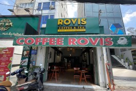 Quận Bình Thạnh ! QUÁN CAFÉ NHƯỢNG QUYỀN ROVIS ĐẸP LẮM , SANG RẺ CHỈ 189 tr ( Ngang 4,7m x 22m ), Lề Đường 5m, Tel : 0965107795 ( chính chủ )