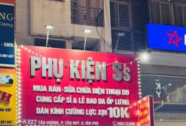 CHÍNH CHỦ CHUYỂN HƯỚNG KINH DOANH CẦN SANG TIỆM PHỤ KIÊN ĐIỆN THOẠI
