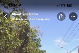 Đất chính chủ cần bán lô đất vườn xoài tại xã Long Hoà , Huyện Cần Giờ, Hồ Chí Minh