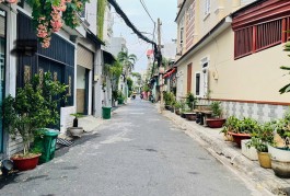 BÁN NHÀ 1 SẸT BÙI QUANG LÀ 76M2 – HẺM XE HƠI THÔNG – SÁT PHAN HUY ÍCH - NHỈNH 5 tỷ