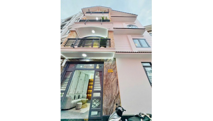 Biệt thự 371 Tân Sơn Nhì Q.Tân Phú . DT 8x32m, hầm , 4 lầu, sân thượng, khu víp. Giá 50 tỷ