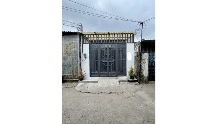 NHÀ CẤP 4 GÁC – 52M2, HẺM XE HƠI – QUẬN 12 SỔ RIÊNG CHUẨN CHỈ HƠN 2 TỶ