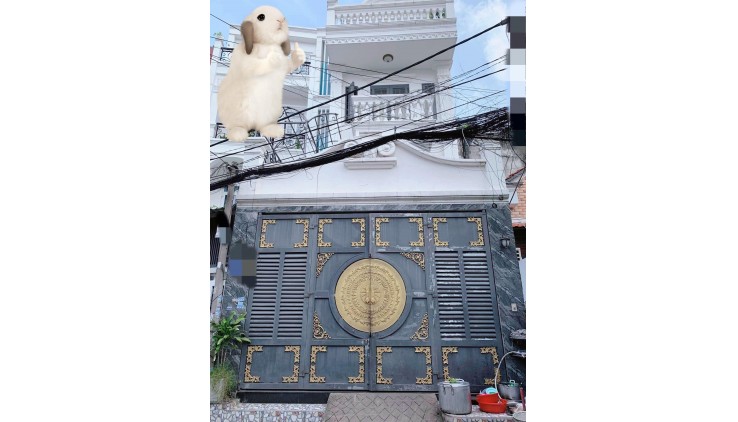 Bán nhà đường 10m - 58m2-4tang Hiệp Thành 43 - Q12 ,sát KDC Hiệp Thành City- 5 tỷ nhỉnh 0932030061