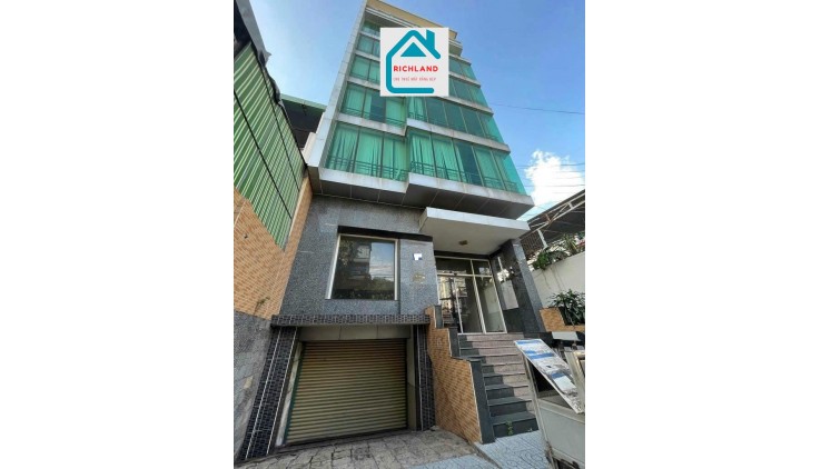 Cho thuê tòa nhà Mặt tiền Huỳnh Đình Hai, P.14, Bình Thạnh_Diện tích: 7x20m.Giá 170 Triệu