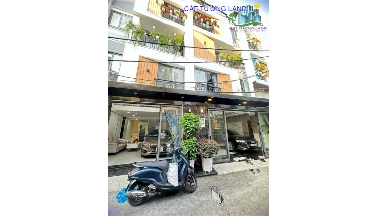 Nhà Mới 5 Tầng, Thang Máy (5x10m). Đối diện Emart 2 Phan Huy Ích, Giá 7.19 tỷ
