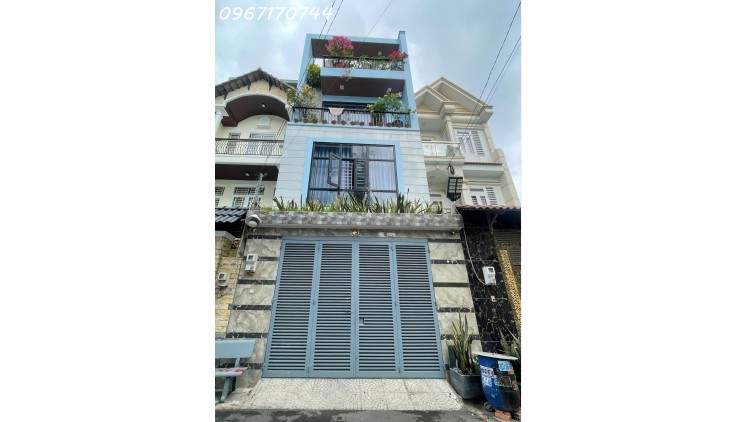 NHÀ ĐẸP HẺM 199 - KHU HIỆP THÀNH CITY Q.12, 67m2 x 4.3m x 3 TẦNG HẺM 8m, CHỈ 4,4 TỶ