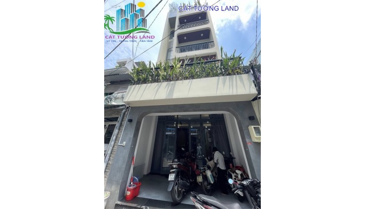 Nhà mới 5 Tầng, (4.5x16m). Đ. Hoàng Văn Thụ, Phường 4, trước Lăng Cha Cả.