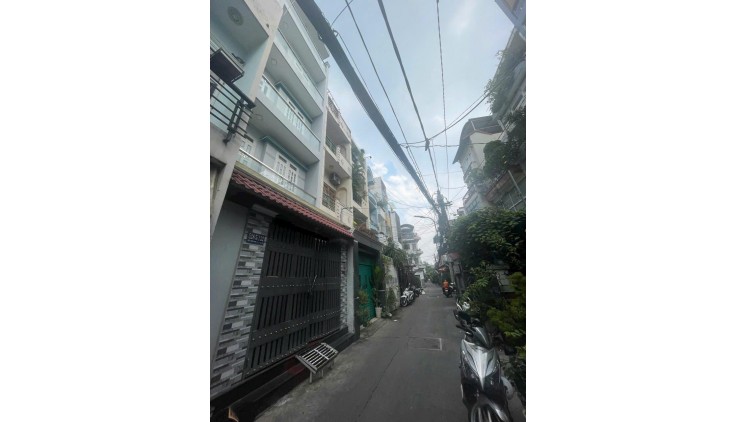 ***QUẬN 10-Bán Nhà Hẻm Xe Tải-DTSD 59.3m-5Tầng 6PN Gần Mặt Tiền Điện Bên Phủ
