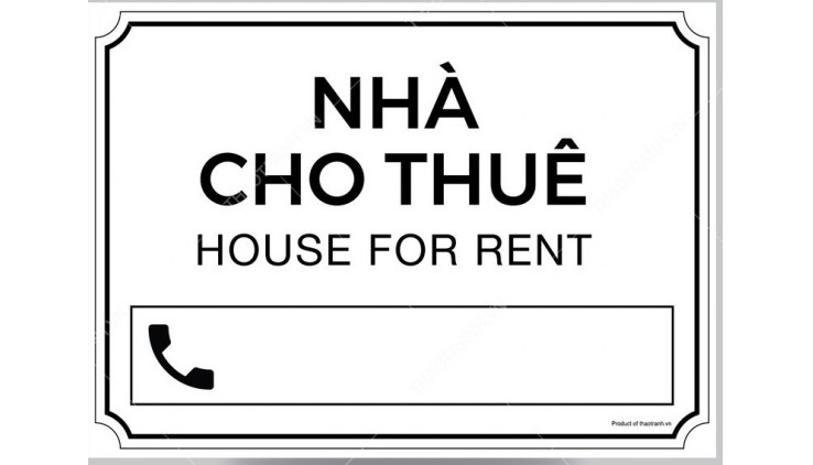Nhà cho thuê 110-112 đường số 28 Phường 10, Quận 6 khu dân cư Bình Phú