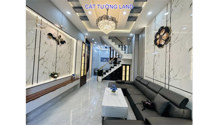 Nhà Trệt 2 Lầu full nội thất, 4PN. Hẻm 8m Phan Huy Ích, Phường 15. Chỉ 6.5 tỷ
