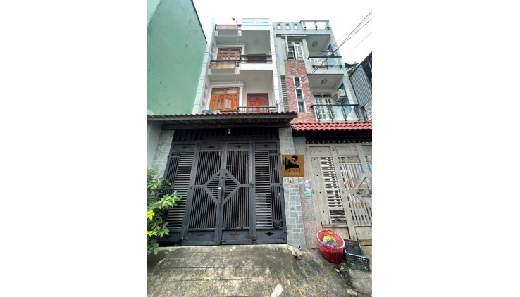 BÁN NHÀ 3 TẦNG 75m2, NHỈNH 4 TỶ, 4x19, KHU NGUYỄN ẢNH THỦ, Q.12