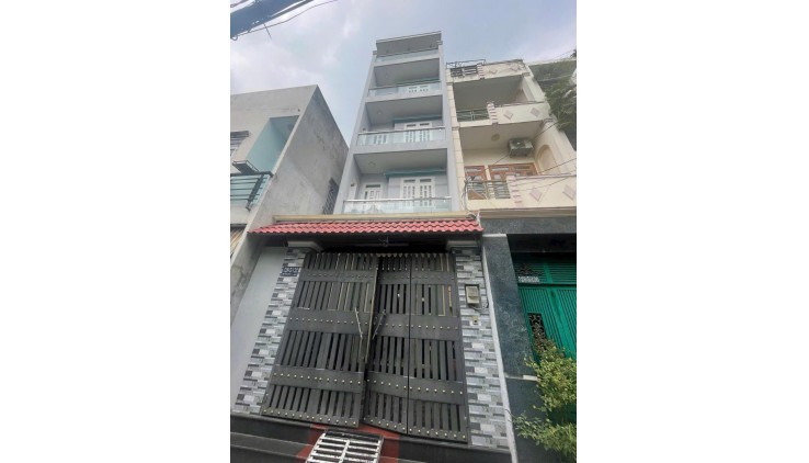 ***QUẬN 10-Bán Nhà Hẻm Xe Tải-DTSD 59.3m-5Tầng 6PN Gần Mặt Tiền Điện Bên Phủ