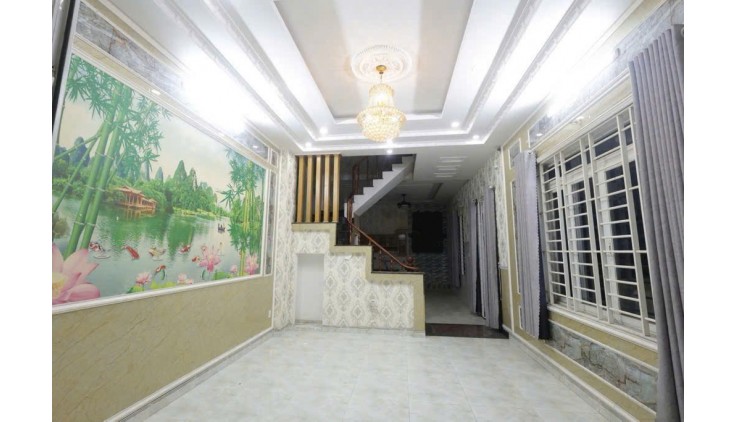 Bán Nhà 3 tầng, 4.6x19m mặt tiền đường TL31 Quận 12, ở & kinh doanh, VP Cty quá ngon