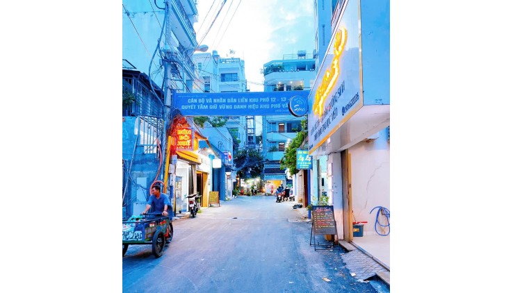 Bán nhà Nguyễn Trãi, QUẬN 1, hẻm Ô tô 2 mặt tiền, Thửa đất vuông vắn 3 x 16.8 m, Giá 14.5 tỷ