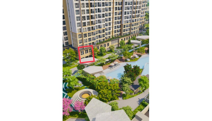 Cho thuê DUPLEX Masteri CentrePoint - hướng Đông Nam, căn góc phù hợp ở vừa kinh doanh