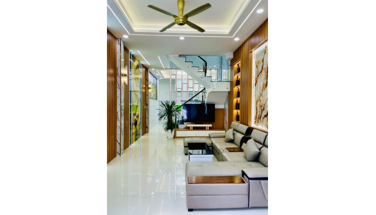 Nhà 4 tầng Full nội thất KDC Golden City 2 Tô Ngọc Vân - đường 12m - 4PN - chỉ 5.xx tỷ