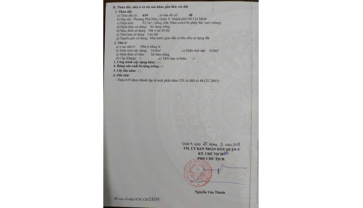LÔ ĐẤT ngay Cảng, SHR – ĐƯỜNG NHỰA 9M, Dân cư đông, PHÚ HỮU, TP. TĐ – CHỈ 3,190tr