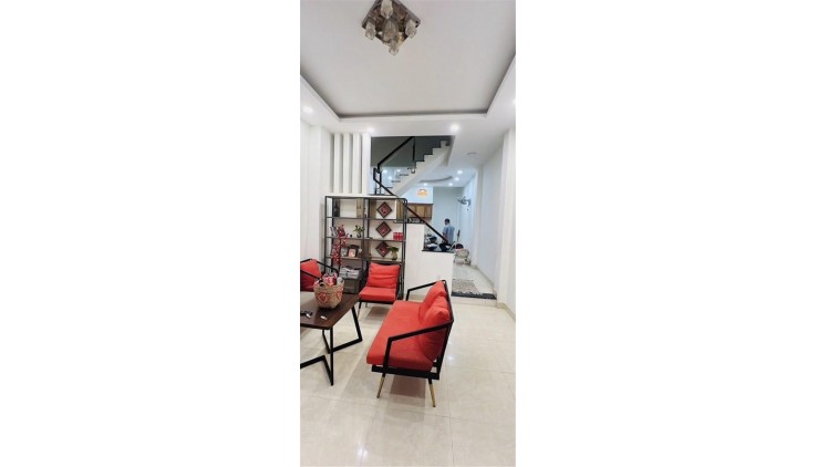 Bán Nhà Mới 1 Trệt 2 Lầu Sân Thượng 60m², Hẻm 7m Thông – An Phú Đông, Q12 – Giá Chỉ 5.5 Tỷ