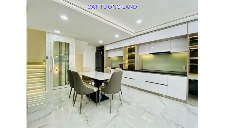 Nhà Mới 5 Tầng, Thang Máy (5x10m). Đối diện Emart 2 Phan Huy Ích, Giá 7.19 tỷ
