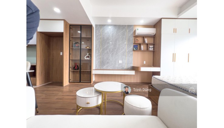 Chính chủ cho thuê Studio mới hoàn thiện, trung tâm view toàn cảnh Gò Vấp, giá siêu hời chỉ 12tr/th