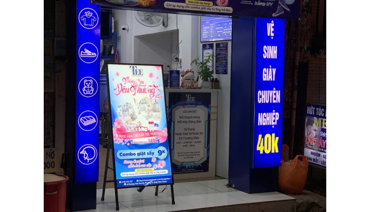 Em cần sang lại tiệm giặt sấy (vì không có người quản lí) tại Quận Bình Thạnh