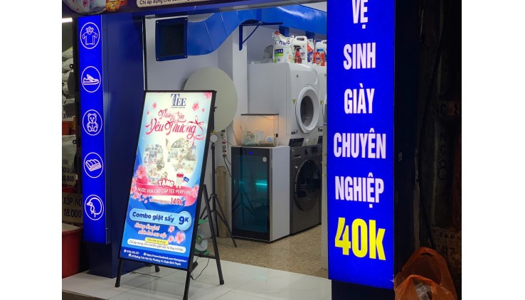 Em cần sang lại tiệm giặt sấy (vì không có người quản lí) tại Quận Bình Thạnh