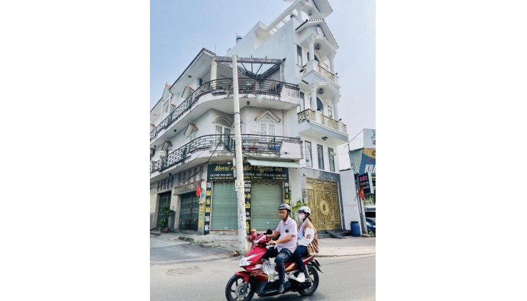 MẶT TIỀN KD LÔ GÓC - GẦN AEON TÂN PHÚ - 119M NỞ HẬU - 3 TẦNG NHỈNH 9