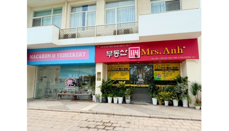 Cần cho thuê lại mặt bằng quận 7 - GRANDVIEW B, đường Nguyễn Đức Cảnh