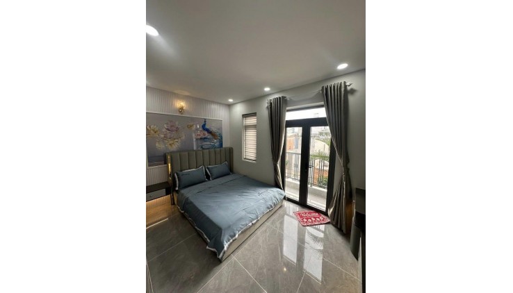 NHÀ MỚI Ở NGAY - KHU VIP 5 TẦNG TÂN THỚI HIỆP QUẬN 12, GIÁP GÒ VẤP - Ô TÔ NGỦ NHÀ HƠN 61M2 (4.1x16) - VỪA Ở VỪA LÀM VPCT - GIÁ CHỈ 6.x TỶ.