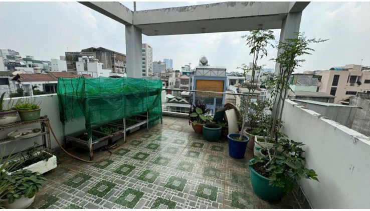 ***QUẬN 10-Bán Nhà Hẻm Xe Tải-DTSD 59.3m-5Tầng 6PN Gần Mặt Tiền Điện Bên Phủ