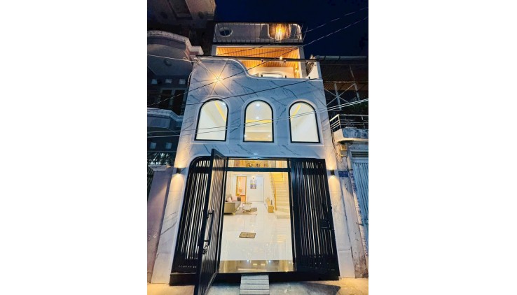 Nhà đẹp - Hiện đại! hẻm XH Nguyễn Văn Đậu,p5, BT - (4.2 x 11m) - KC 3 tầng ST - Giá 7.450 tỷ TL