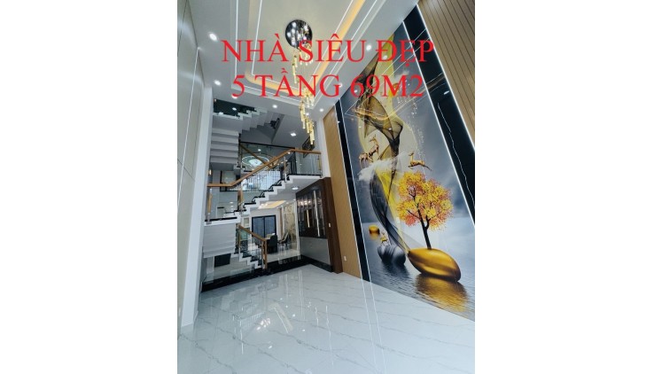 BÁN NHÀ TÂN HÒA ĐÔNG, QUẬN BÌNH TÂN – 69M² – 5 TẦNG – HXH TRÁNH – NHỈNH 7 TỶ