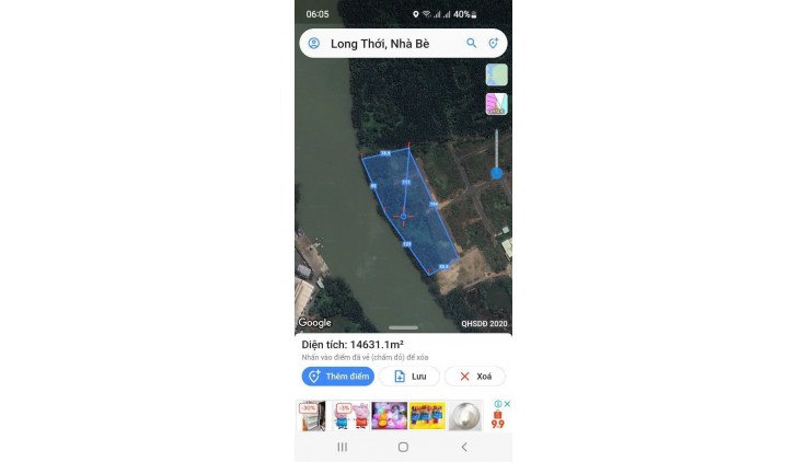 ĐẤT NỀN NGUYỄN VĂN TẠO SIÊU RẼ TRÊN 14.632 MÉT VUÔNG CẠNH TRƯỜNG LÁI XE THÀNH CÔNG GIÁ 90 TỶ
