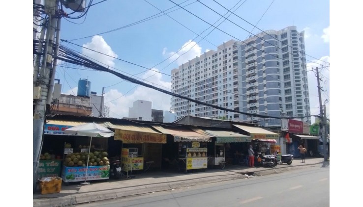Bán nhà mặt tiền KD Huỳnh Thiện Lộc, Hoà Thạnh, Tân Phú, 2663m2, C4, nhinh 80tr.m2