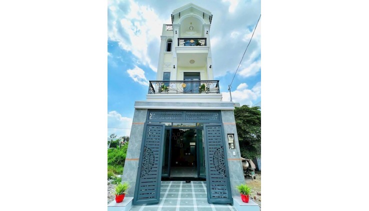 Gấp, NHÀ BÁN ngay chợ Long Trường, NDTrinh, Tp. TĐ Chỉ cần 2ty5 mua ngay, NHÀ 3 lầu,4PN MỚI TINH. LH 0909185988
