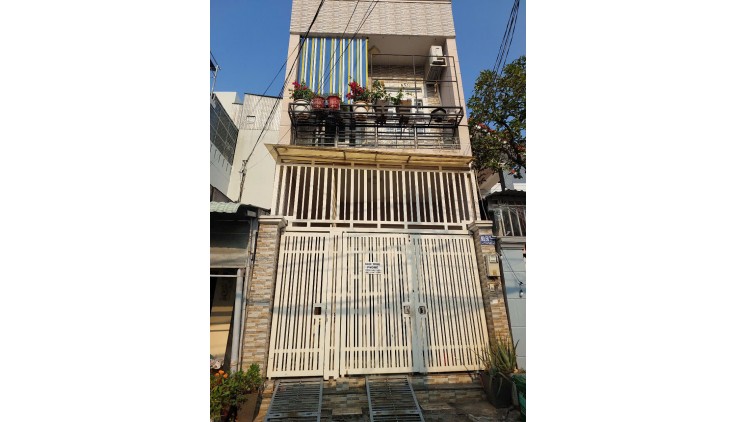 128m2, 3  tầng, Thạnh Mỹ Lợi,Thủ Đức,HCM ô tô đổ cửa