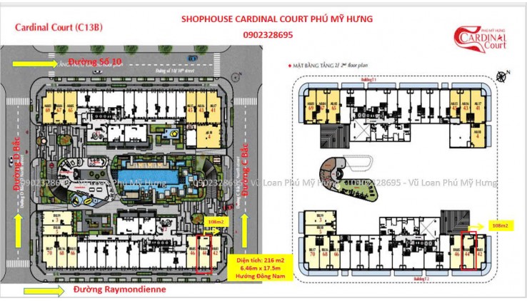 PHÚ MỸ HƯNG MỞ BÁN SHOPHOUSE Ở NHỮNG VỊ TRÍ NÀO
