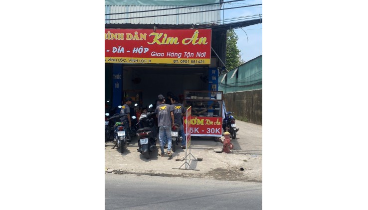 Cần sang nhượng gấp quán hoặc mặt bằng tại Vĩnh Lộc B, Bình Chánh