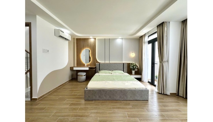 NHÀ ĐẸP - KIẾN TRÚC SƯ THIẾT KẾ - TRƯƠNG ĐĂNG QUẾ - P1 GÒ VẤP - 5 TẦNG - 4PN LỚN - HẺM 5M - BÁN 7.9 TỶ - TẶNG FULL NỘI THẤT