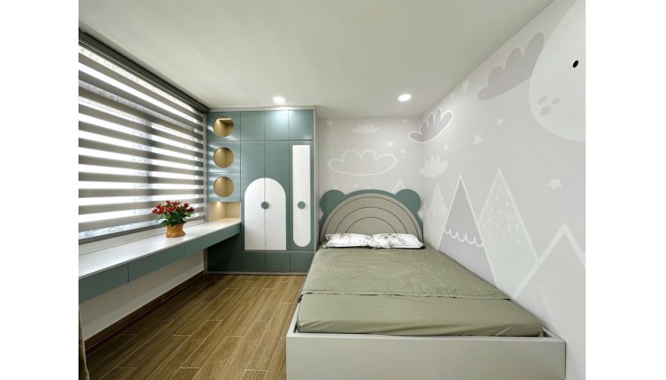 NHÀ ĐẸP - KIẾN TRÚC SƯ THIẾT KẾ - TRƯƠNG ĐĂNG QUẾ - P1 GÒ VẤP - 5 TẦNG - 4PN LỚN - HẺM 5M - BÁN 7.9 TỶ - TẶNG FULL NỘI THẤT