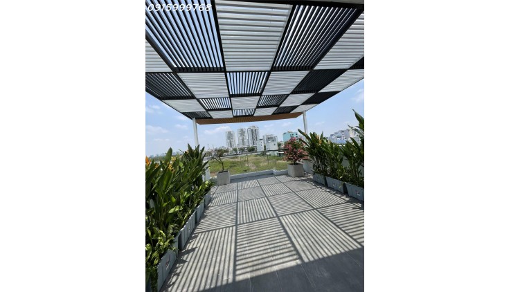 Nhà mới xây mt 16m P.Phú Mỹ, Q7, nhà cực đẹp,có thang máy,nt cao cấp, giá đầu tư chỉ 14ty