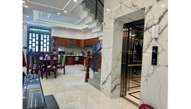 NHÀ ĐẸP  TRIỆU ĐÔ CHỈ CÒN 18 TỶ. 5 TẦNG 100M2 Quận Gò Vấp (5.1x20) - HẺM 12 MÉT, XE TẢI TRÁNH, HẺM THÔNG TỨ HƯỚNG – KDC CHỢ CĂN CỨ K26