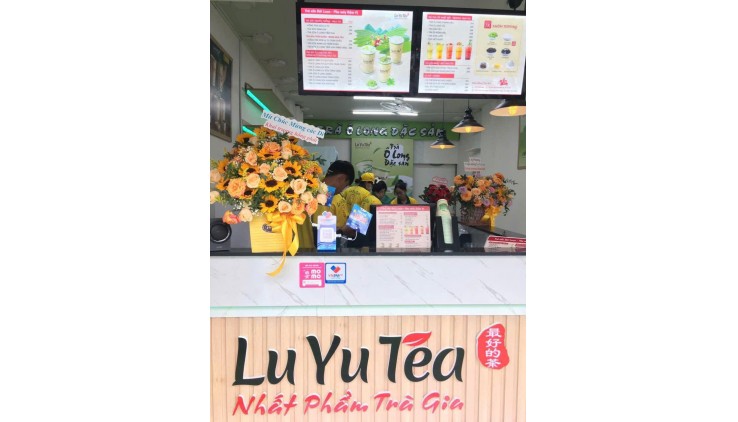 SANG NHƯỢNG GẤP QUÁN TRÀ SỮA LUYUTEA – THƯƠNG HIỆU ĐÀI LOAN – VỊ TRÍ VÀNG NGAY CHỢ THỦ ĐỨC