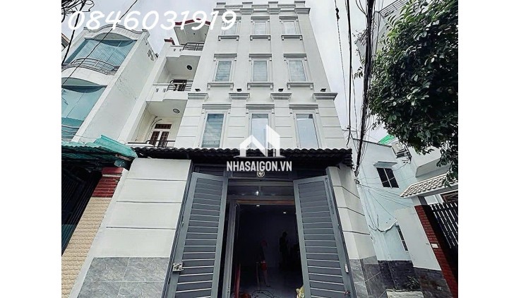 BÁN NHÀ 5 TẦNG MẶT TIỀN NGUYỄN VĂN ĐẬU - P.1 - BÌNH THẠNH - 7.6 TỶ - SỔ HỒNG CHÍNH CHỦ