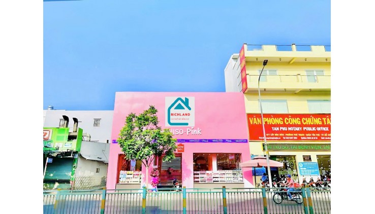 Cho Thuê Nhà: 675 Luỹ Bán Bích, Phường Phú Thạnh, Quận Tân Phú. Giá 130 Triệu