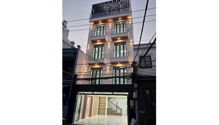 Giá mềm nhất quận Bình Tân: 8,2 tỷ - Lê Văn Quới 
DT: 60m - 6x10- 5lầu - 6PN - 5WC, ban công - Sân Để Xe - Nhà Mới Ở Ngay -LH: 077 888 5818 - 077