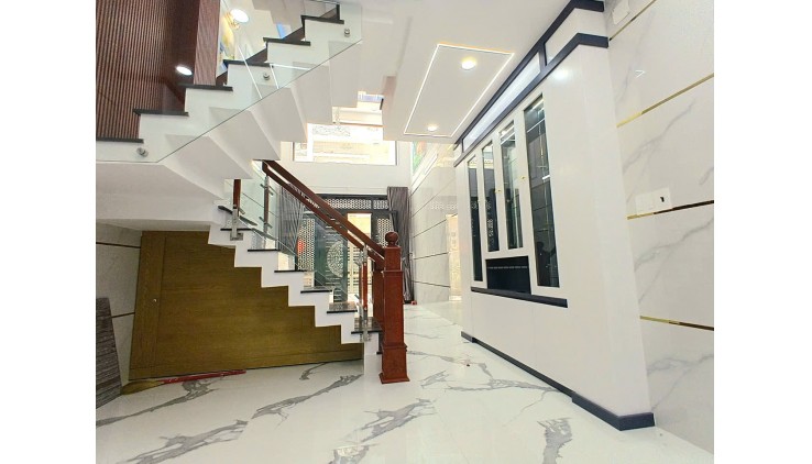 SIÊU PHẨM Giá mềm nhất quận Bình Tân: 6,6 tỷ - Gò Xoài - P.Bình Hưng Hòa A - Q.Bình Tân - 48m²( 4m x 12) 5 Tầng - Đường Xe Hơi 6m Thông  -  Lửng - 3