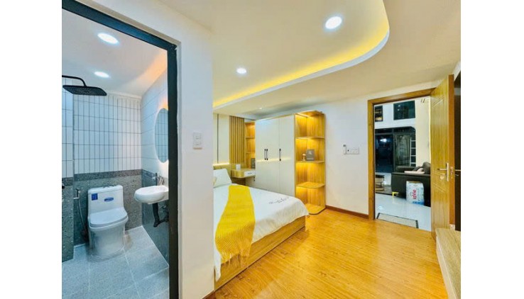 Giá mềm nhất quận Bình thạnh: 7,45 tỷ -Nguyễn Văn Đậu -Diện tích: 4.2 x 11m. Công nhận trên sổ 43m2-  1 trệt + 1 lửng + 1 lầu + 3 Phòng ngủ + 4 WC