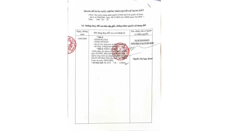 Nhà mặt tiền đường Trần Hưng Đạo Quận.Tân Phu 4.5 x21 4 tầng giá 14.9 99 tỷ